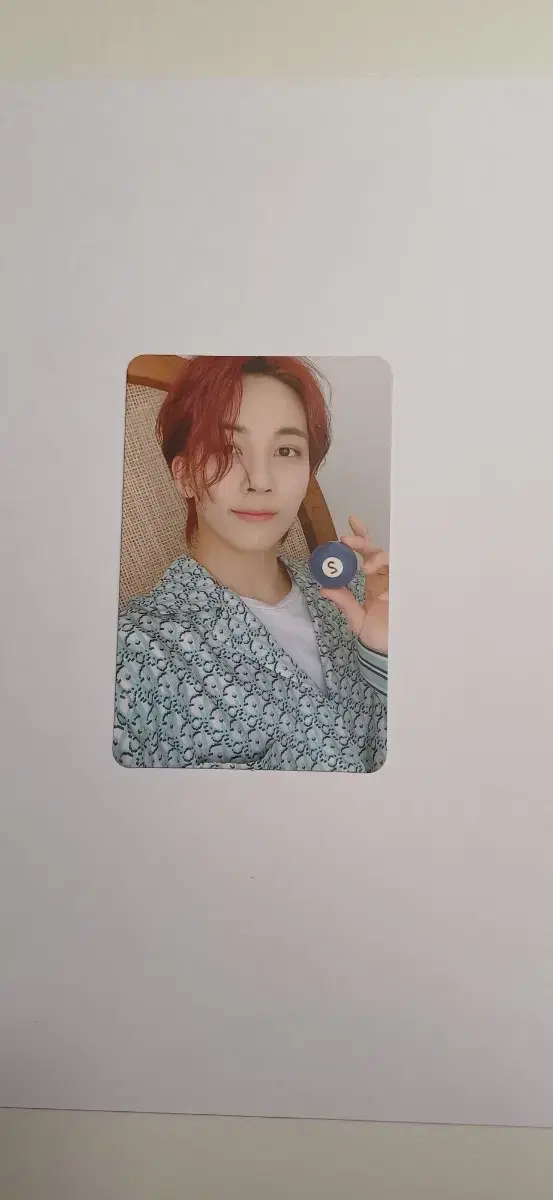 세븐틴 유어초이스 정한 앨범 포카